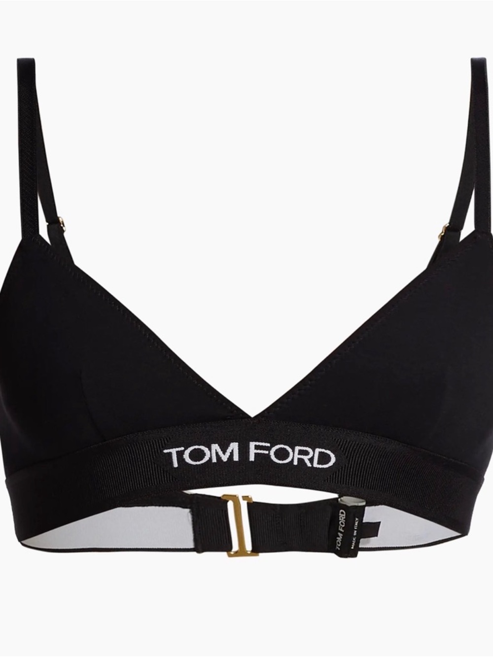 Tom Ford Black Bralette & Leggings Set